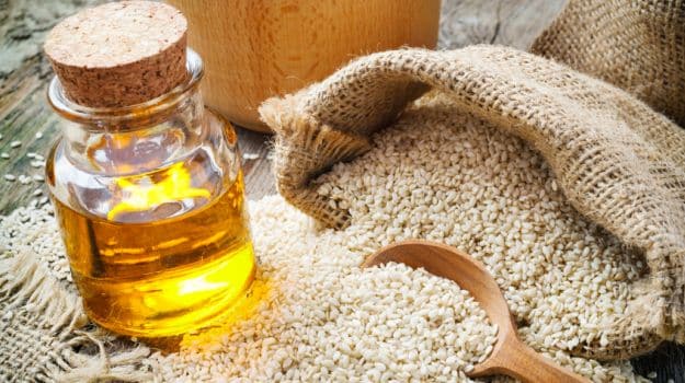 Sesame oil deals good for hair